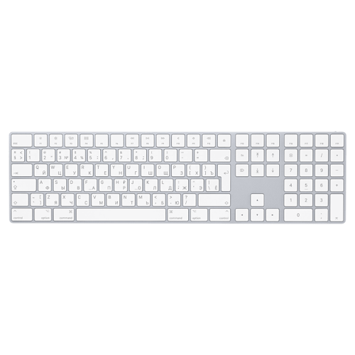 Клавиатура Magic Keyboard с цифровой панелью Silver