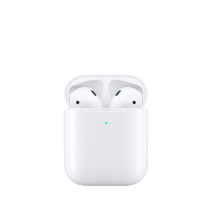 Наушники Apple AirPods 2 в футляре с возможностью беспроводной зарядки