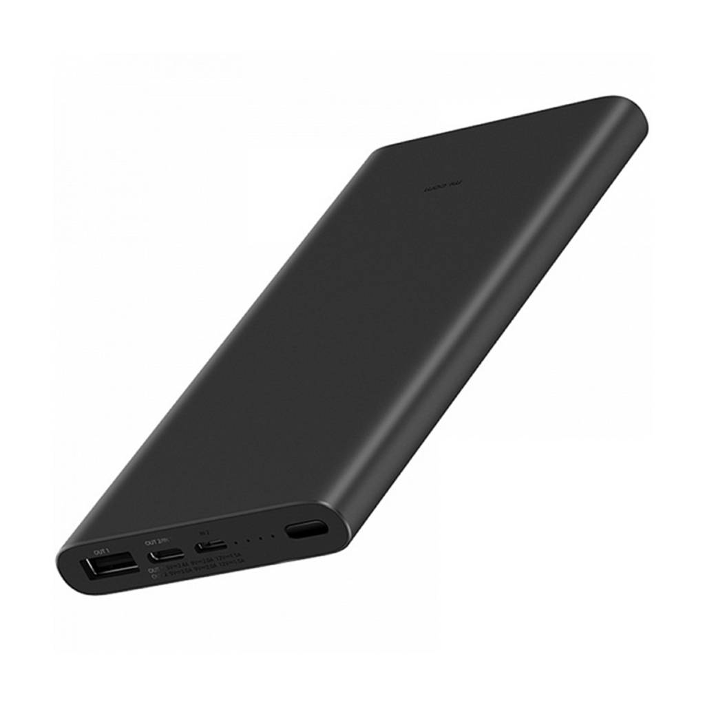 Аккумулятор Xiaomi Mi Power Bank 3 10000 (PLM12ZM) Черный