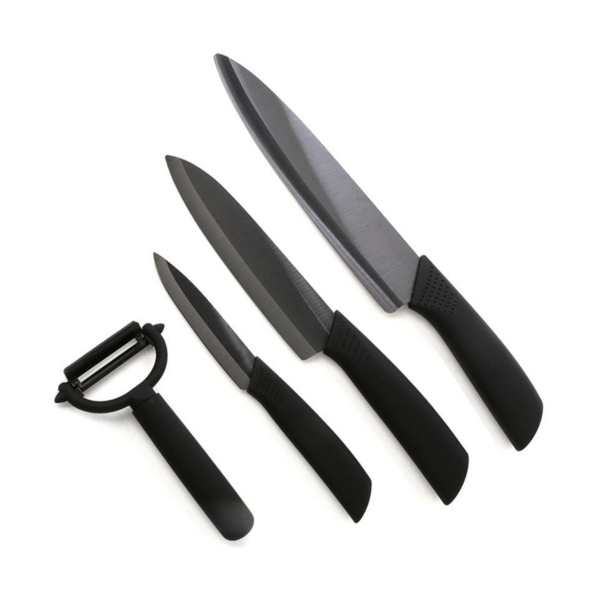 Набор Xiaomi Nano ceramic 3 ножа и овощечистка
