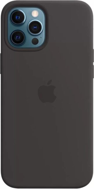 Силиконовый чехол для iPhone 12 Pro Max Черный