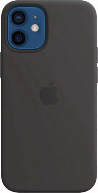 Силиконовый чехол для iPhone 12 mini Черный