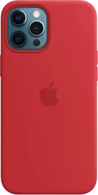 Силиконовый чехол для iPhone 12 Pro Max Красный