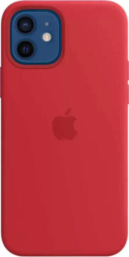 Силиконовый чехол для iPhone 12/12 Pro Красный