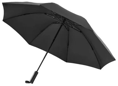 Зонт Xiaomi U'REVO Automatic Reverse Folding Lighting Umbrella с фонариком Black