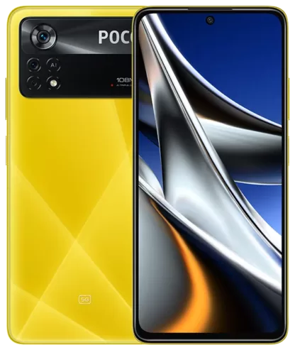 Смартфон Xiaomi Poco X4 Pro 5G 6/128 ГБ, Жёлтый