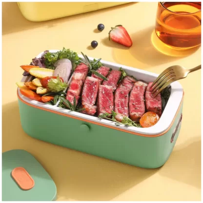 Ланч-бокс с подогревом Xiaomi Life Element Cooking Lunch Box Without Water Filling F58 1л, зеленый