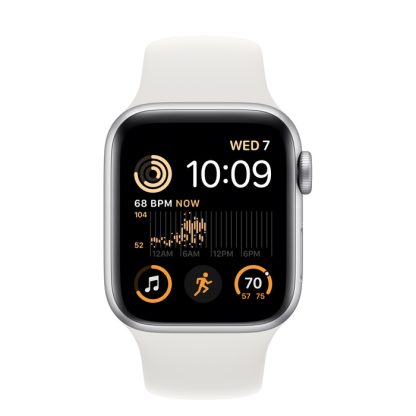 Смарт-часы Apple SE GPS 40mm Silver Aluminium/White (MP6V3) (2022)