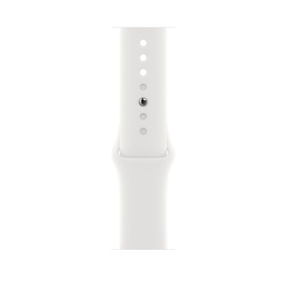 Смарт-часы Apple SE GPS 44mm Silver Aluminium/White (MP7F3) (2022)