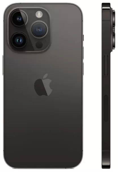 Смартфон Apple iPhone 14 Pro 128 Гб Космический черный