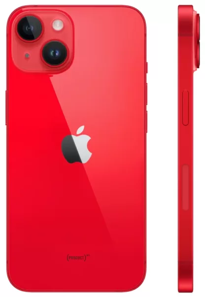 Смартфон Apple iPhone 14 128 Гб Красный (2 e-sim)