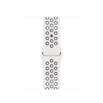 Apple Watch Nike SE GPS  2022, 40 мм, Silver Aluminum Case, Спортивный ремешок Nike цвет Summit White/Black (MPGK3)