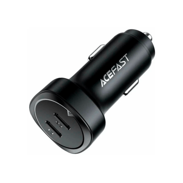 Автомобильное зарядное устройство Acefast b2 72 Вт, 2x USB Type C, PPS