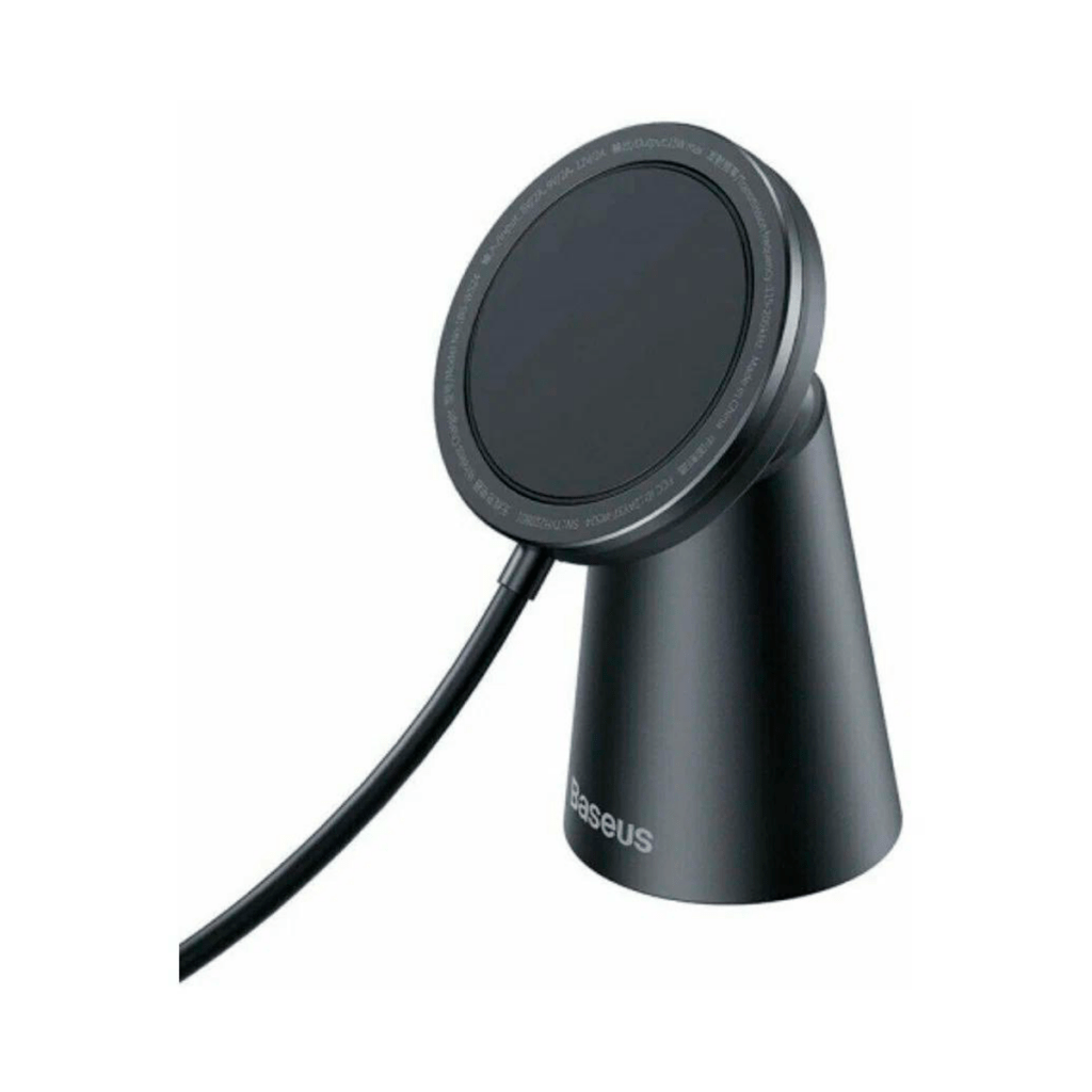 Беспроводное зарядное устройство BASEUS Simple Magnetic Stand Wireless, 2A, черный