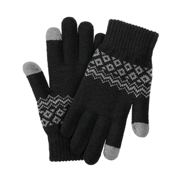 Перчатки Xiaomi для сенсорных экранов FO Touch Wool Gloves Черный