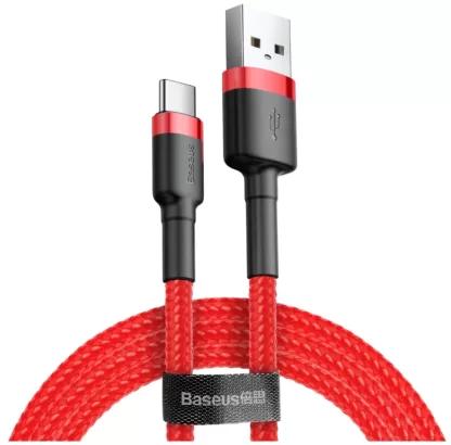 Baseus Data Cable Type-C Type-C Красный/черный