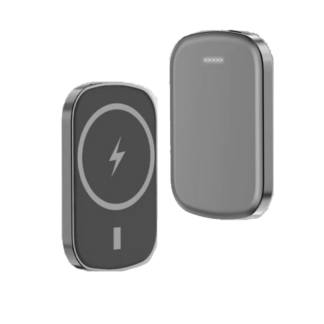 Внешний аккумулятор Magnetic Wireless Power Bank MagSafe 5000mAh Черный