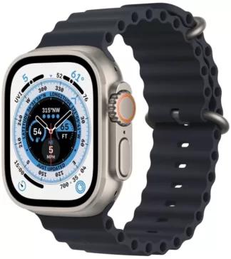 Apple Watch Ultra 49mm  Titanium Midnight Ocean Band