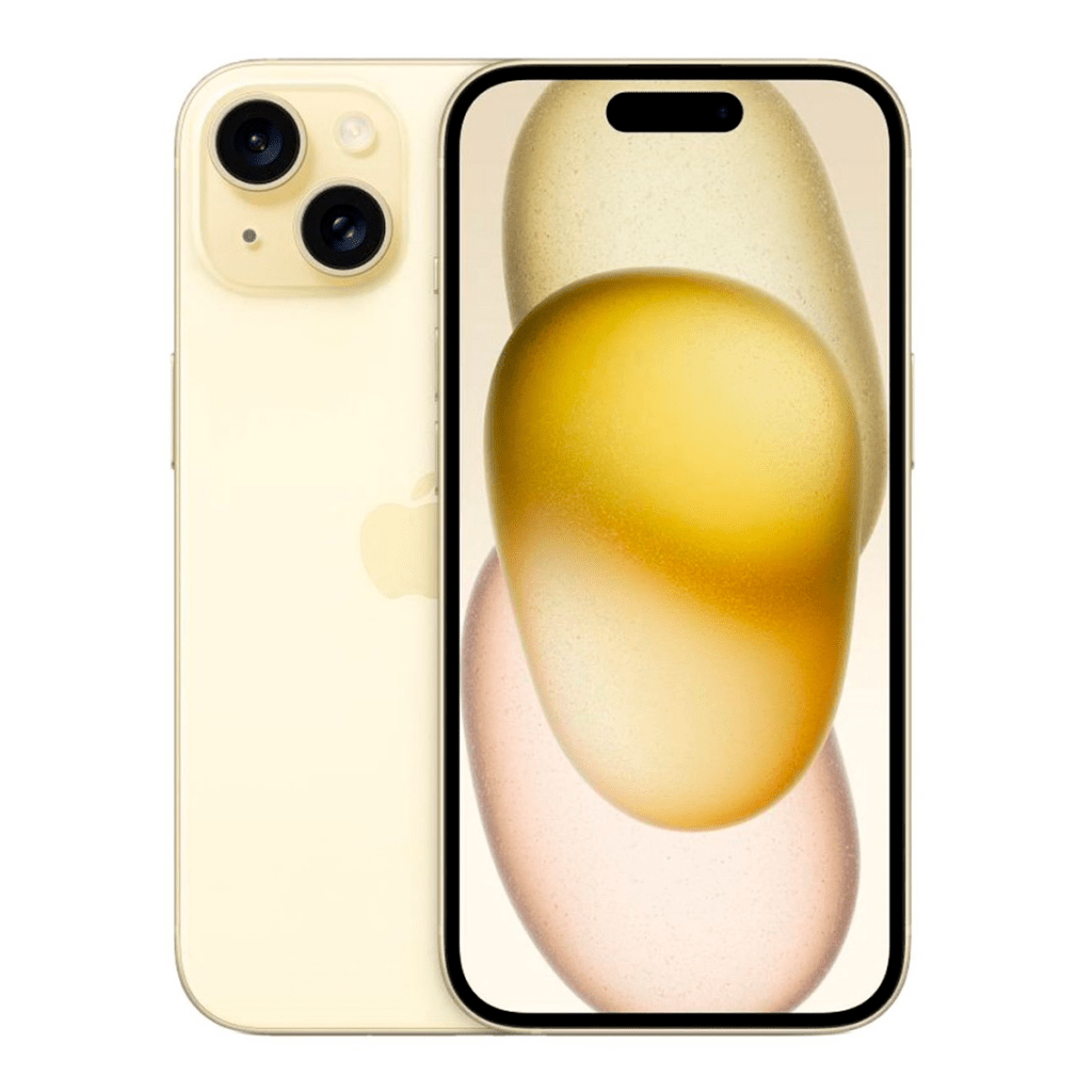 Apple iPhone 15 Plus 128 Гб  Желтый (2 e-sim)