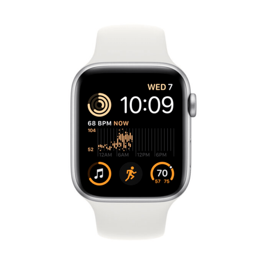 Смарт-часы Apple SE  40mm Silver Aluminium/White (2022)