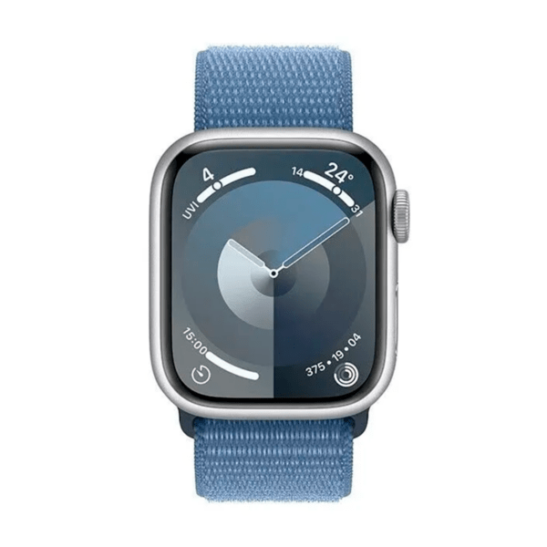 Смарт-часы Apple Watch S9 41mm Silver Aluminum Blue Sport Loop