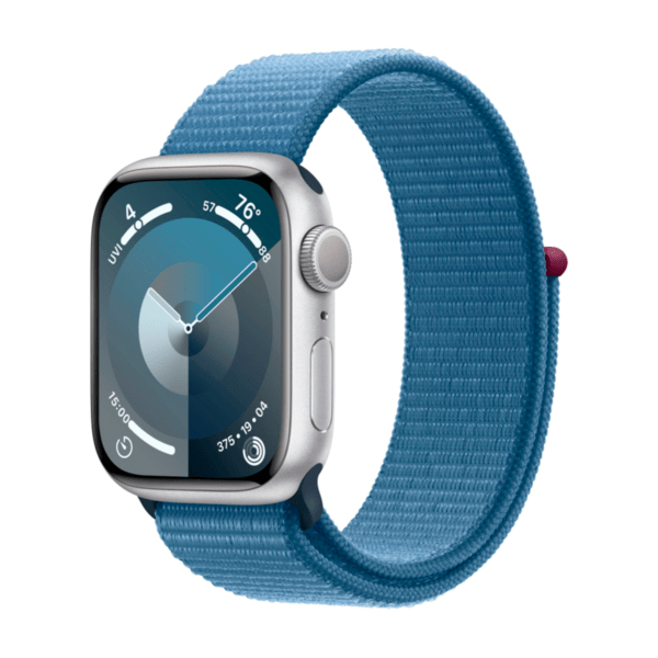 Смарт-часы Apple Watch S9 41mm Silver Aluminum Blue Sport Loop