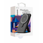 Аккумулятор внешний "vlp" Dual Magsafe PowerBank 10000 mAh, 3A, USB-C, Черный