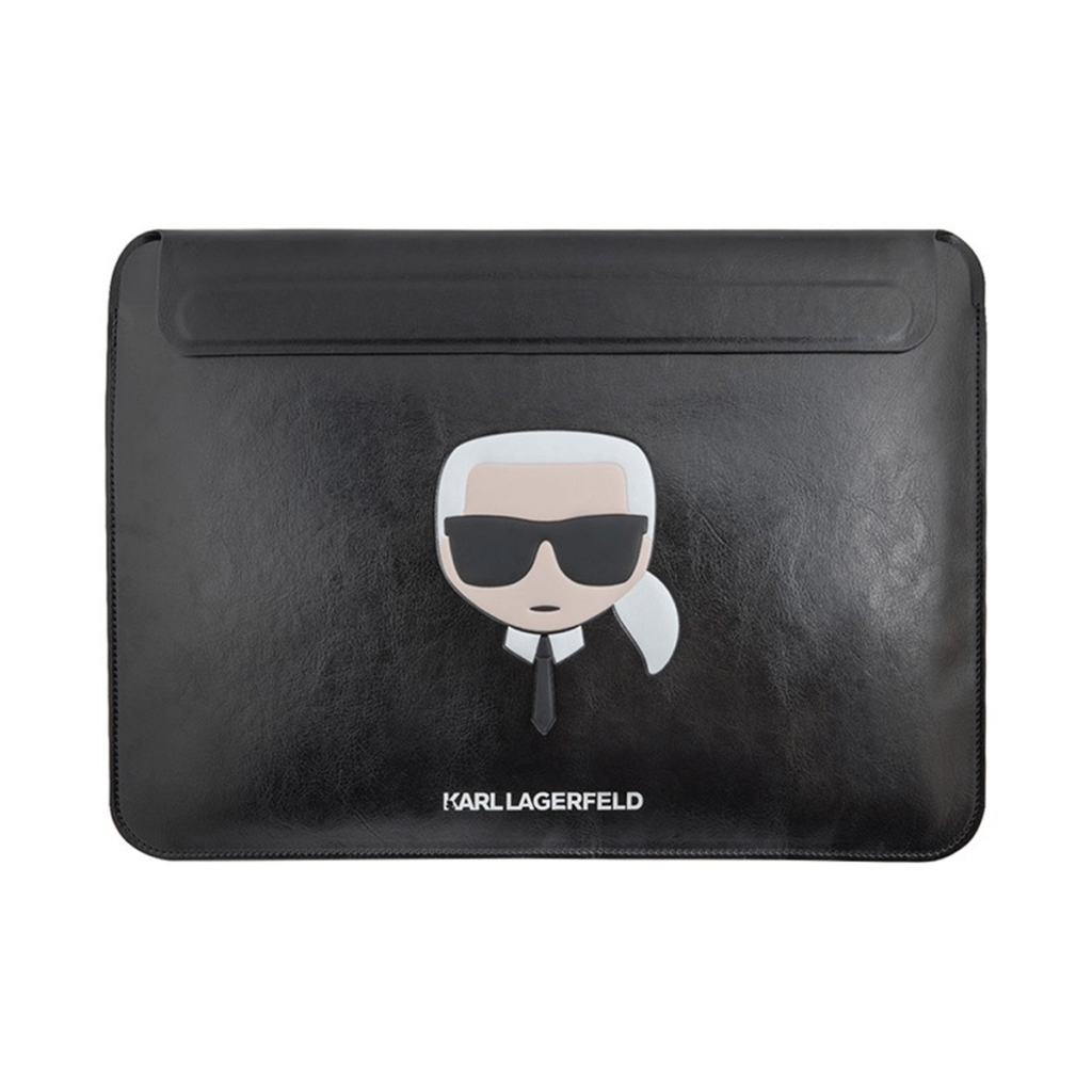 Чехол-папка Karl Lagerfeld Ikonik Karl Sleeve для ноутбуков 13-14", Black