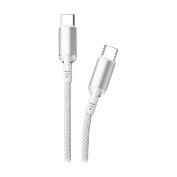 Кабель VLP Diamond Cable USB-C 1.2 м Белый